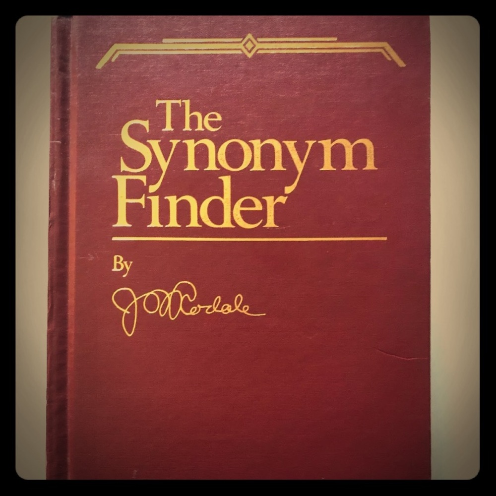 The Synonym Finder Hardcover J.I. Rodale C. 1978